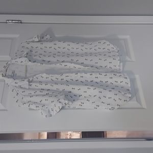 Jachs Girlfriend New York button blouse,white with pineapple print